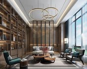 新中式别墅客厅 MAX2012 带贴图+效果图