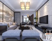 中式客厅-max09-贴图灯光材质齐全