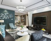 现代客餐厅 max2012 带贴图+效果图