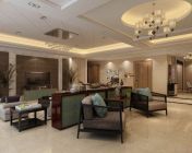 大户型庄重不失温馨客餐厅-含贴图灯光材质、max2011+效果图