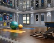 瑜伽室 max2014版 含贴图灯光材质+效果图