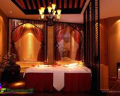 东南亚风格的美容院VIP室模型下载1,3dmax2009