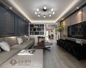 沉稳的现代客餐厅 max2012版 带贴图