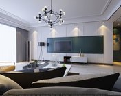 简约客餐厅 max2014 带贴图+效果图