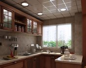 2011版 古典吸塑厨房 有贴图材质灯光