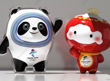 2022年北京冬奥会吉祥物 冰墩墩 雪容融3d模型 max2012 带贴图