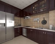 中式厨房 max2012版 附贴图材质灯光+效果图