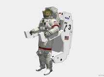 出仓宇航员 喷气式背包出仓宇航员SU模型下载  SketchUp模型