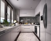 现代风格厨房 max2012 带贴图+效果图