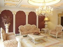 一套超豪华的欧式装饰实景图 附施工图