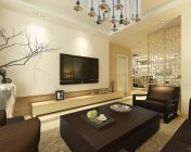 现代客餐厅+厨房+玄关-max2013-带贴图+效果图
