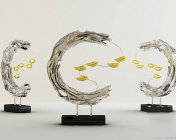 现代抽象工艺装饰品 含2009  2010两个版本