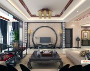 中式客厅餐厅-max2009·64位带灯光材质