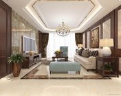 现代美式客餐厅 max2012 无贴图+效果图