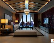 新中式风格客厅餐厅-MAX2010