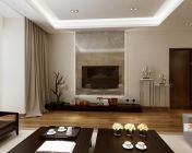 现代客餐厅（跃层）-max2011-带贴图