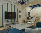 地中海风格客餐厅-max2014（附2011版）贴图灯光材质齐+效果图