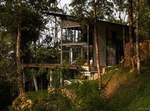马来西亚热带森林里的景观住宅