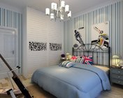 地中海风格男孩卧室模型 max2012 贴图灯光材质齐全+效果图
