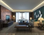 中式客厅 max2011 带贴图+效果图