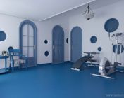 地中海-阁楼健身房模型-版本2012 含贴图材质
