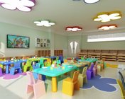 幼儿园教室 max2014版 有灯光材质贴图+效果图