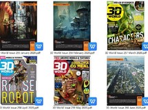 3D World Collection 2020 年杂志PDF合集（12本）967M