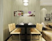现代客厅+餐厅-max2012-带贴图+效果图