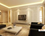 温馨大气的现代客厅模型-max2010含灯光-无贴图