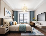 中式主卧室+次卧 MAX2012 贴图灯光材质完整+效果图