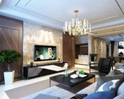 现代简约客餐厅+玄关 max2014 带贴图+效果图