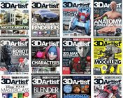 3D Artist 杂志2009-2015年合集72本