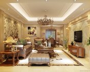 欧式豪华客餐厅+玄关 max2014版 附贴图材质+效果图