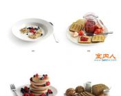 50个高精度食品模型集-带贴图-带缩略图