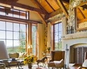 科罗拉多州山地农场厚重美式住宅(Colorado Mountain Ranch)