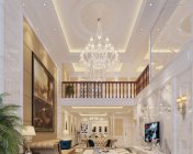 欧式别墅客厅+餐厅 max2012 64位 带贴图+效果图