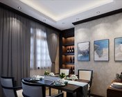 中式酒店包间+走廊 max2014 贴图灯光材质齐全+效果图