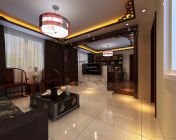 中式客厅+书房模型-max2011-贴图灯光材质都有+效果图