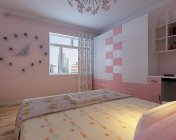 现代女儿房模型资源 3DMAX2009 贴图灯光全面效果图