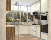 现代双色厨房模型-MAX2011 -带贴图