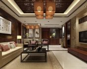 中式客厅-max2010-带贴图材质+效果图