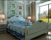 蓝色地中海客厅+卧室-max2009-贴图灯光及材质