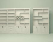 酒柜博古架 max2012 带贴图