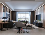 港式全景客餐厅+卧室 max2012版 贴图灯光材质齐全