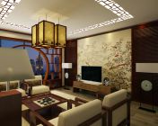 家装中式风格  max2012   带贴图