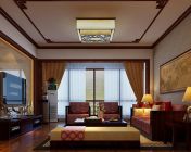 中式客厅-max2009+贴图灯光材质