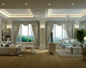 卧室+起居室-3DMAX2013-材质灯光贴图都有