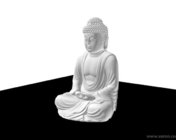 如来佛 坐佛模型