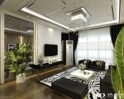 现代客餐厅～低调奢华-max2010-带贴图+效果图