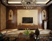 欧式客厅+餐厅+玄关+门厅 max2012 带贴图